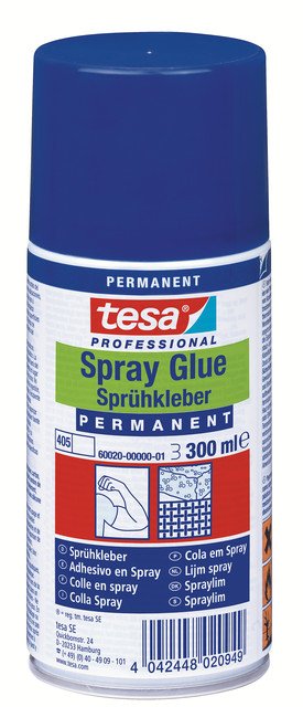 Tesa Professional Adhesive Spray Permanent 300ML Incoloro — image 1