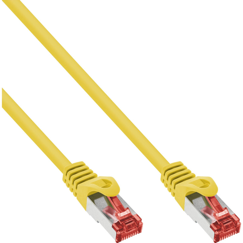 Inline Network Cable S/FTP Pimf CAT.6 250MHZ Cobre Libre Halógenos Yellow 2M