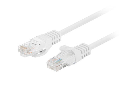 Lanberg Network Cable CAT.5E UTP 3M White 10-PACK — image 1