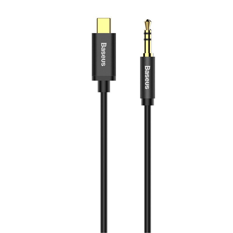 Baseus Cable Audio Yiven Series USB-C / 3.5MM Jack 1.2M, Black