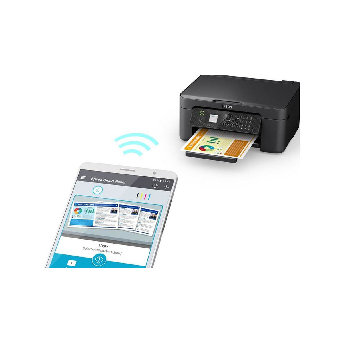 Epson Multifunction Printer Epson Workforce Wf-2910Dwf