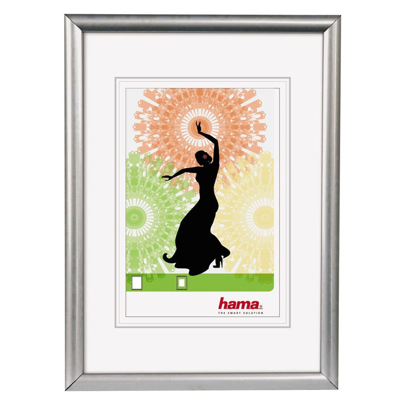 Hama Frame Plastic Madrid Silver 30X45 66778