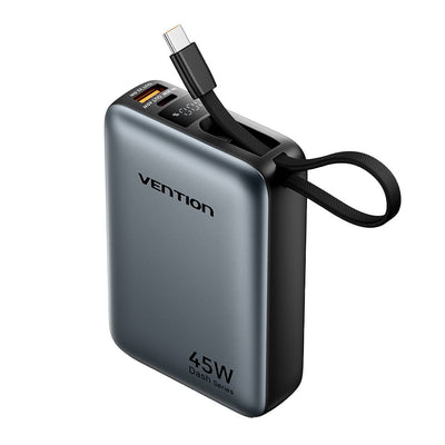 Vention Powerbank 20000MAH FHGH0 45W Grey Includes USB Cable Type-c — image 1
