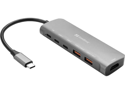 USB-C Dock HDMI + 2x USB-A + 2x USB-C + PD100W USB-C Dock — image 1
