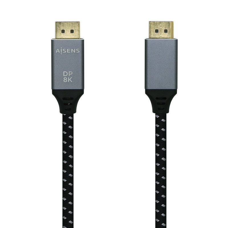 Aisens Cable DisplayPort V1.4 8K@60HZ - DP/M-dp/M - 1.50M - Grey