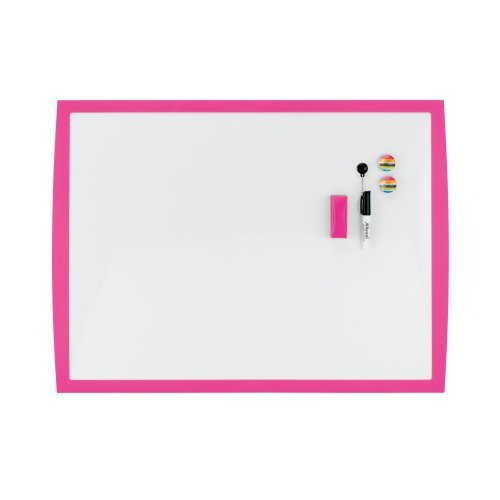Nobo Whiteboard White Magnetica Small 585X430 - Colours Vibrantes - Accesorios Incluidos - Fucsia