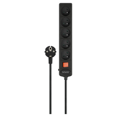 Power Strip With Protection Contra Sobretensiones Automatyczna 5 Sockets 5M LZ-18 — image 1