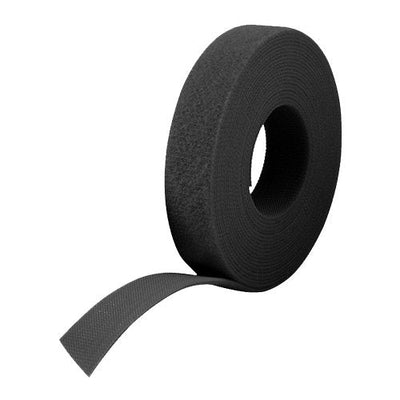 Velcro One Wrap Band 16MM Breit, Flammhemmend, Black 25M — image 1