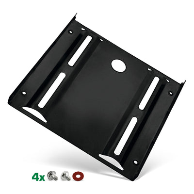 Inline Adapter HDD/SSD, 2,5A 3,5, With Screws Black — image 1