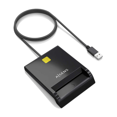 Aisens Reader Card Smart Dni - Black — image 1