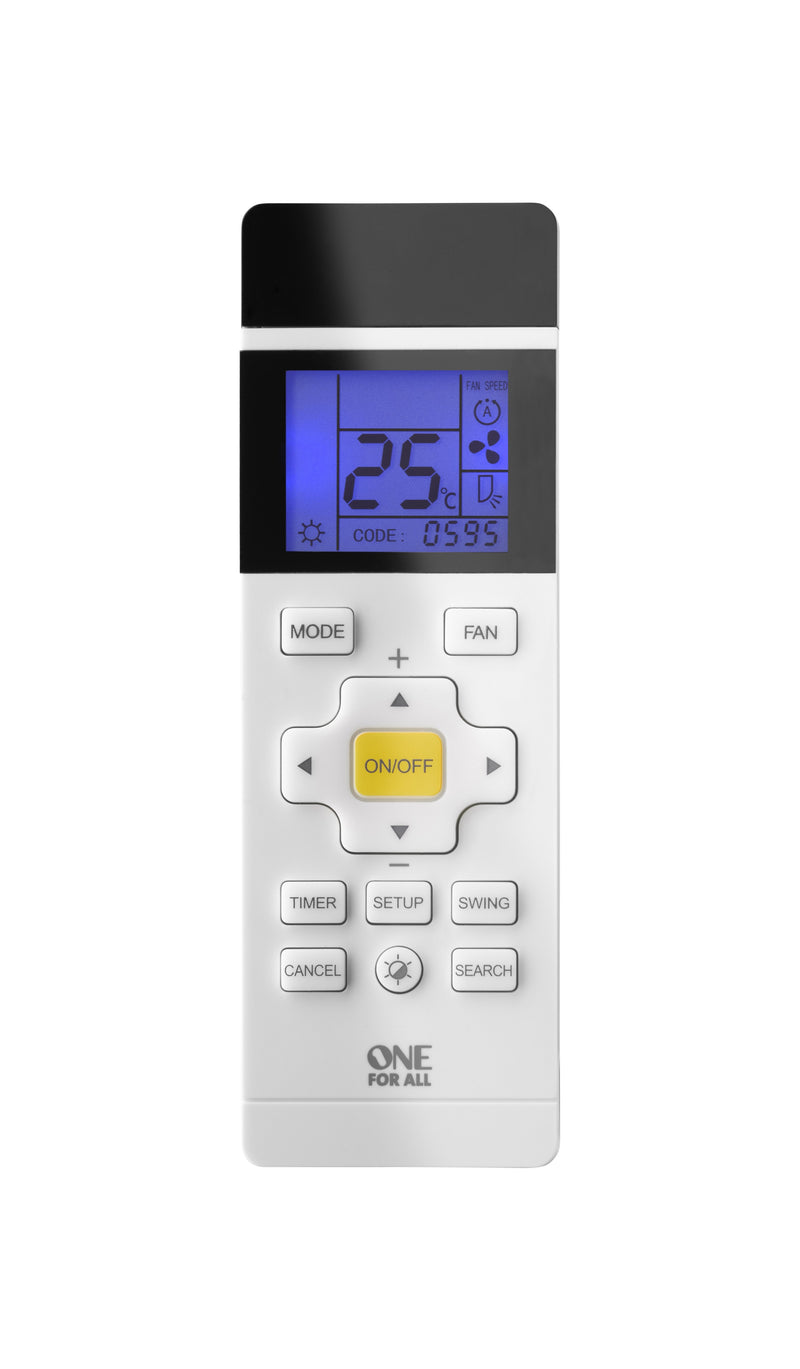 One For All Urc 1035 Remote Control Ir Wireless Air Acondicionado Buttons