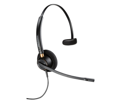 Poly Encorepro 510D Encorepro 500 Series Headphone Oreja Cableado Quick Disconnect Black Conforme a Taa Certif — image 1