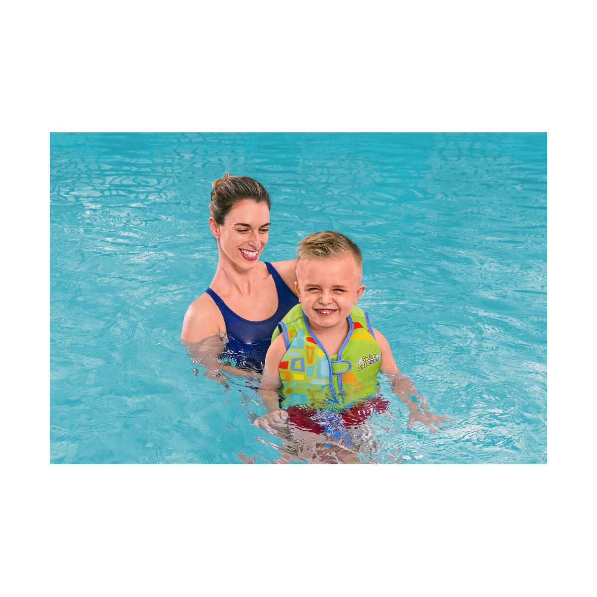 Inflatable Swim Vest Bestway Aquastar Swim Safe 19-30 kg