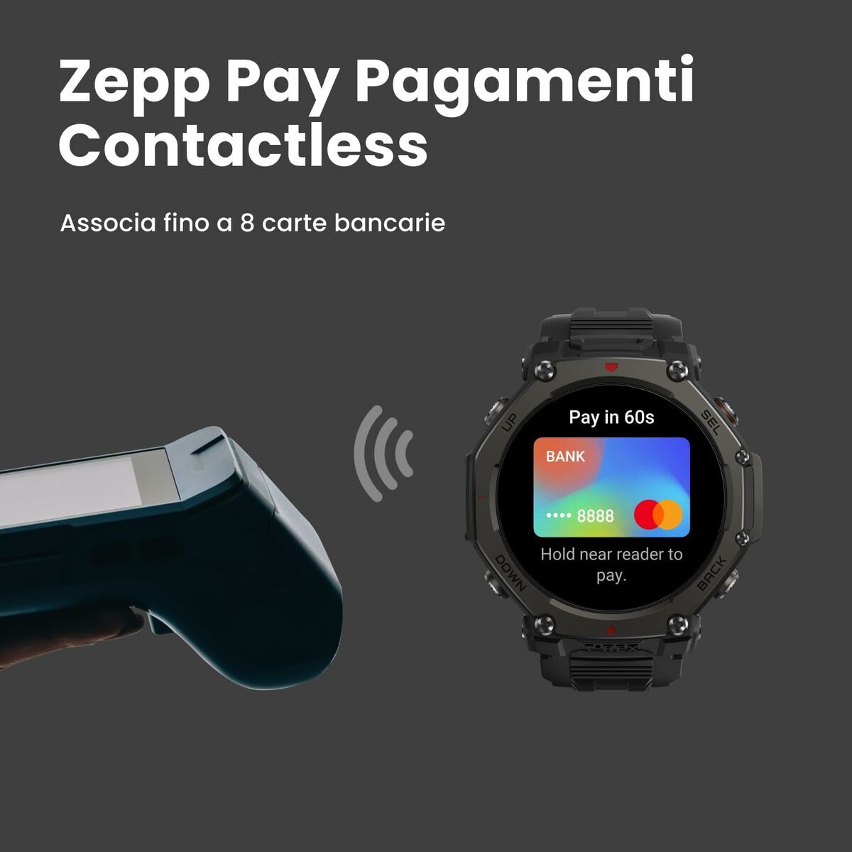 Amazfit Smartwatch Amazfit T-Rex 3 Pro Black 1,5"