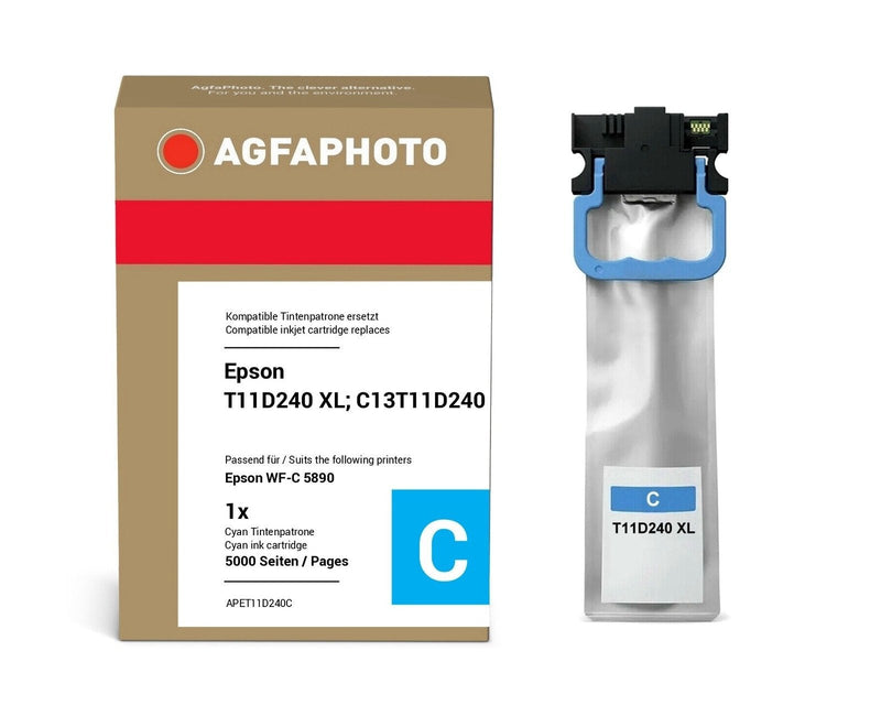 Agfa Photo Ink Cyan APET11D240C 5000 Copias