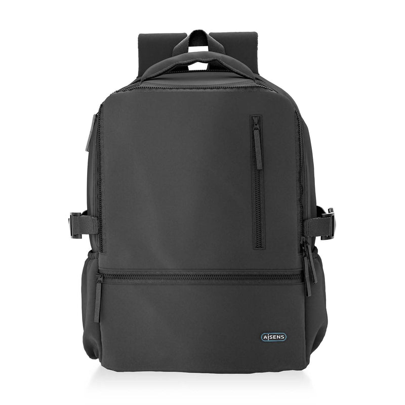 Aisens Backpack Deportiva Repelente Water Laptop 15,6, Black