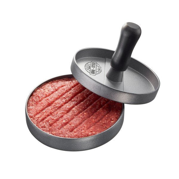 Gefu Bbq Prensador Hamburguesas Black Grey Aluminium Plastic