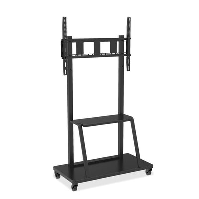 Techly ICA-TR30 Stand Pie Screen Plana 2,54M (100) Stand Floor With Wheels Screen Plana Black — image 1