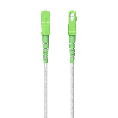 Aisens Cable Fibre Optic G657A2 3.0 9/125 Smf Simplex Cpr Dca Lszh - Sc/Apc-sc/Apc - 150M - White — image 1