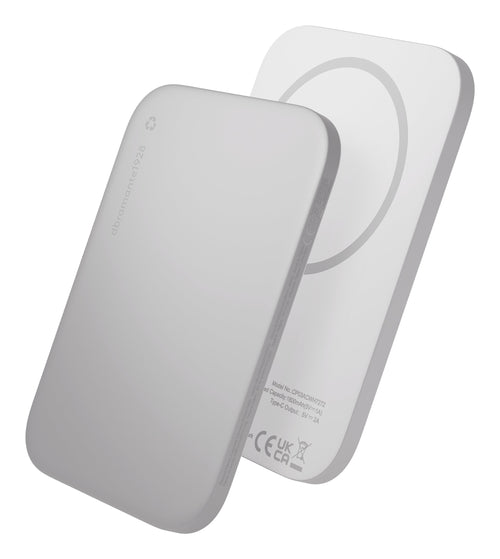 DBRAMANTE1928 Re-charge Charger Wireless Ultra Slim QI1.3 3000MAH 10 Watts (usb-c) Cable USB-C White — image 1