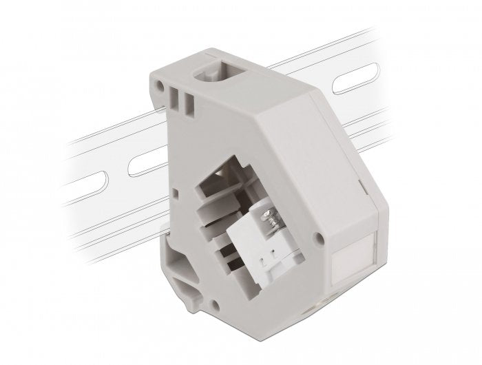 Delock Adapter Carril Din With Keystone IEC Female a Bloque Terminals
