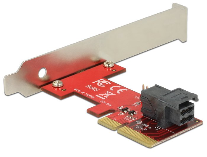 Delock Card Pci Express X4 1 X SFF-8643 NVMe Internal - Low Perfil