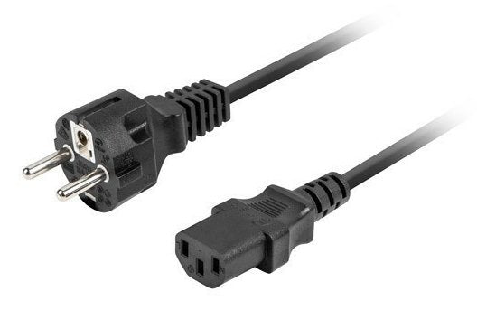 Lanberg Cable Power Cee 7 7-IEC 320 C13 1.8M Straight