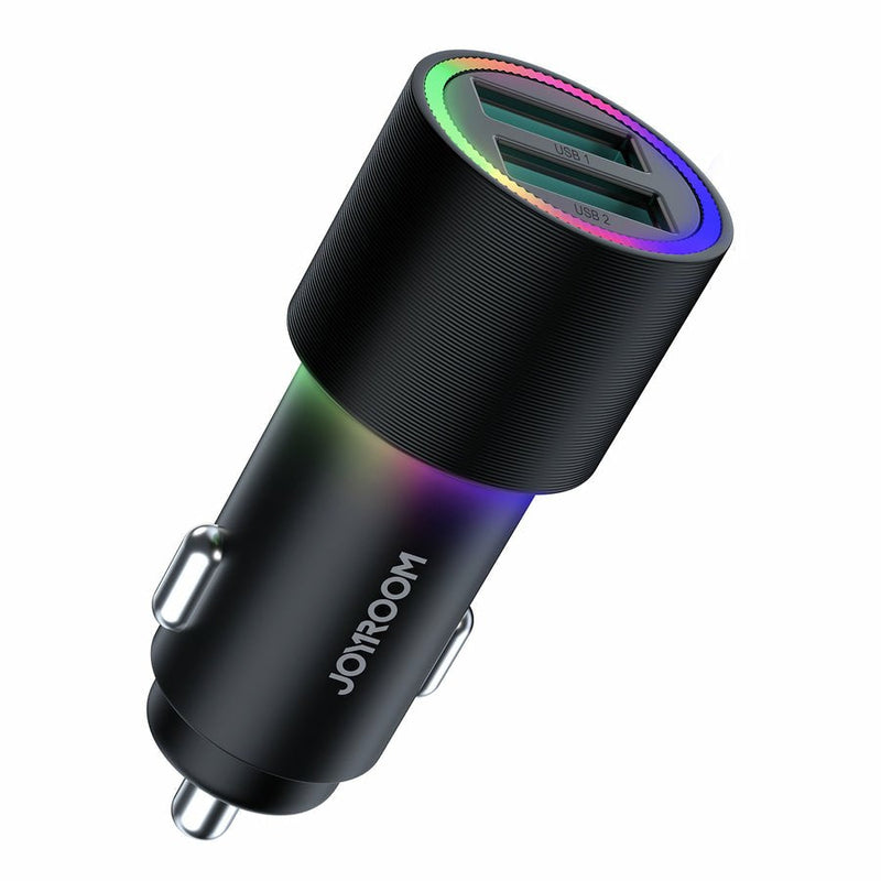 Joyroom JR-CL10 Charger Dispositivo Mobile Phone Universal Black Encendedor Cigarrillos Charging Fast Auto