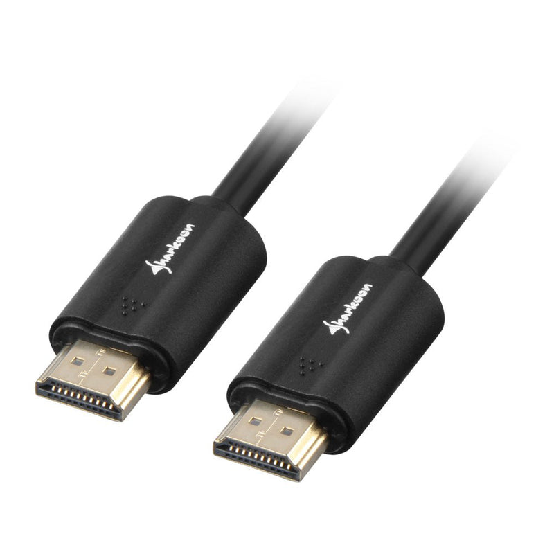 Sharkoon HDMI/HDMI 4K, 7.5M HDMI Cable 7,5M HDMI Type a Standard Black