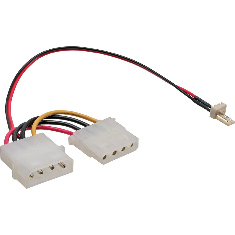 Inline Adapter Fan 3 Pines a Molex 4 Pines 0,15M