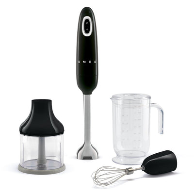 Smeg Blender HBF03BLEU Inmersión 700W Black Steel Inoxidable — image 1
