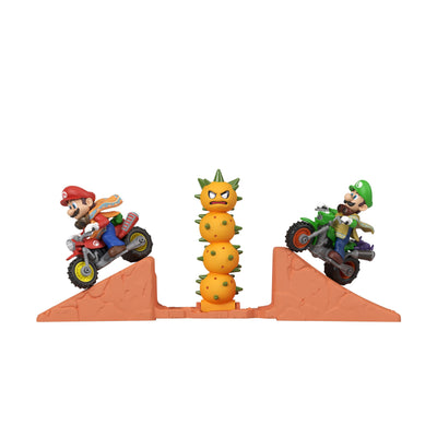 Blister Figuras Mario & Luigi Salto Desierto Super Mario Galaxy Hot Wheels — image 1