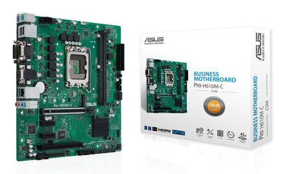 ASUS Motherboard Pro H610M-C-CSM Intel 1700 2DDR5 MATX 90MB1AT0-M0EAYC — image 1