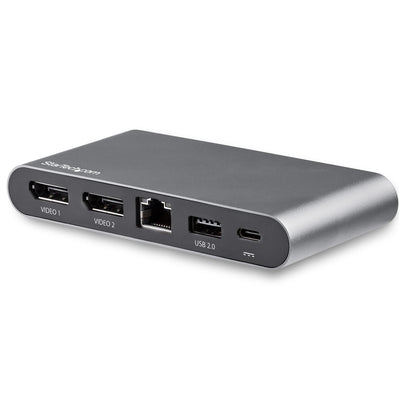 USB C Multiport Adapter - Dual Accs Monitor - 2 X 4K DP - Windows-pd — image 1