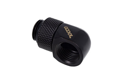 Alphacool Racor L Eiszapfen Rotating Black Rotating/90Â°/G1/4 Interior-exterior 1011177 — image 1