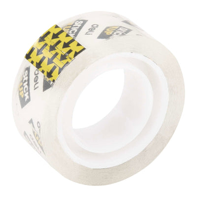Deli Tape Adhesiva 18MM X 18M Transparent 8 Units — image 1