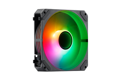 Abysm Gaming Arclight 2.0 ARGB Black Pack 3 Fans 120MM With Iluminacion ARGB - Speed Max. 1500RPM - Connection — image 1