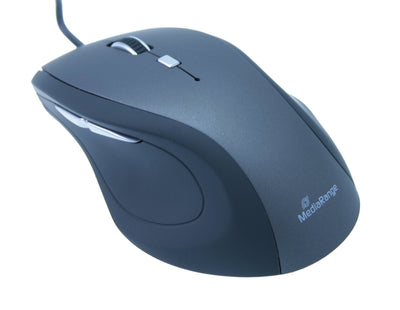 Mediarange MROS202 Mouse USB Type a Óptico 2400 DPI Mano Derecha — image 1