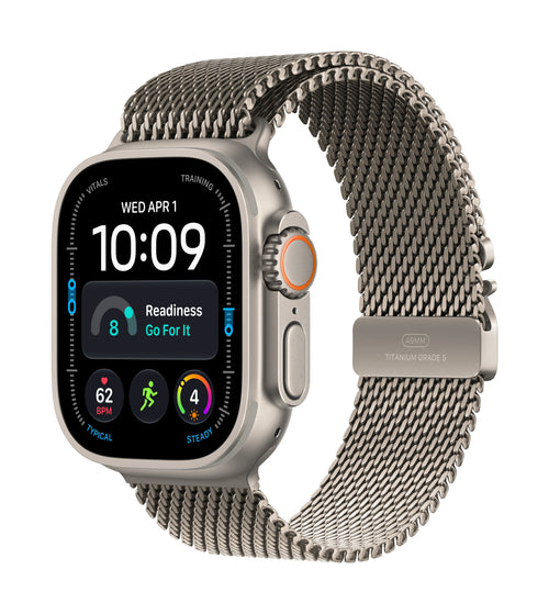 Apple Watch Ultra 4 Titanium Cellular 49MM Natur (milanaise Titan Natur) L — image 1