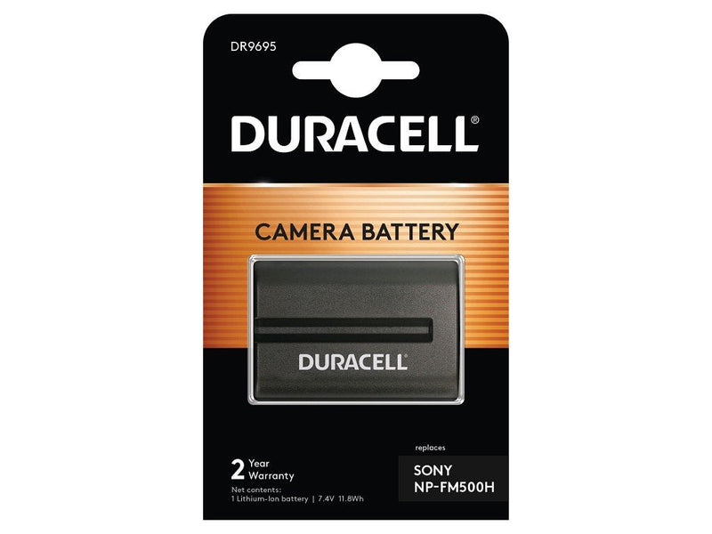 Duracell Digital Camera Battery 7.4V 1600MAH Replacement For Sony NP-FM500H DR9695
