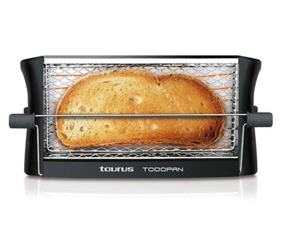 Taurus Toaster Pan Todopan Rod Stand Grille Protectora Maxima Security Black — image 1