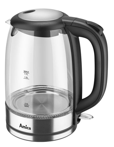 Amica Kettle Szklany Kd 2050G Inox — image 1