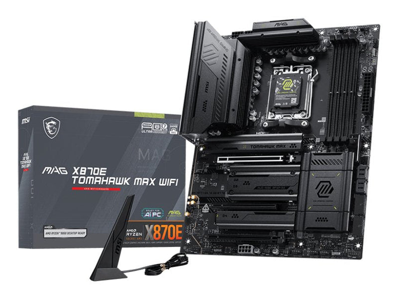 MSI Motherboard Mag X870E Tomahawk Max. Wi-Fi DDR5 AM5 7E59-018R Retail