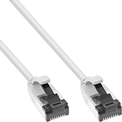 Inline® Network Cable Slim, U/FTP, CAT.8.1, Tpe Halogen-free, White 3M — image 1