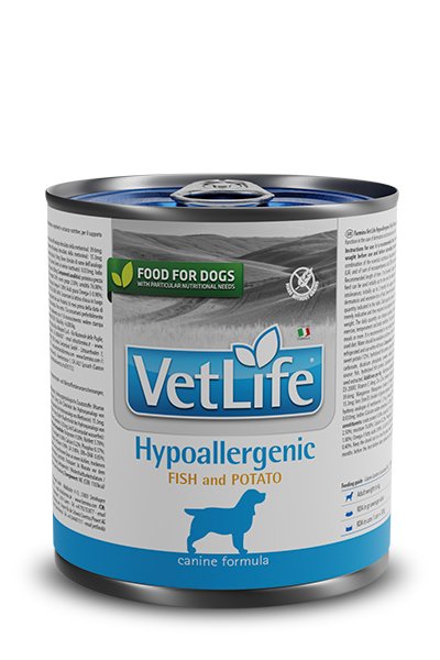 Farmina Perro Vet Life Canine Hypoallergenic Fish & Potato - Comida Húmeda Perros Adultos 300G
