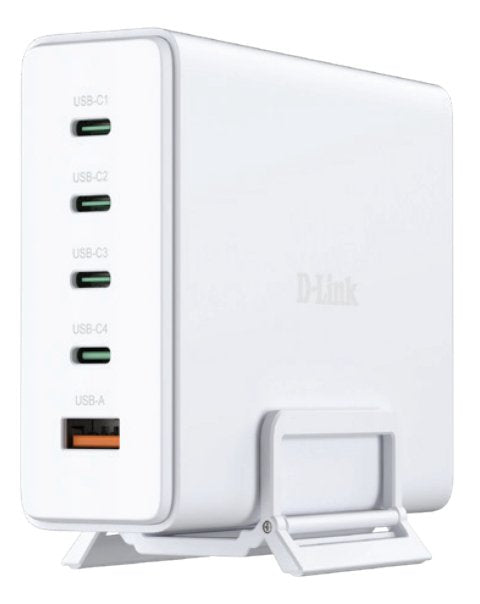 Charger Desktop GaN D-link DCF-241 And 4x USB Type-c 1x USB 240W