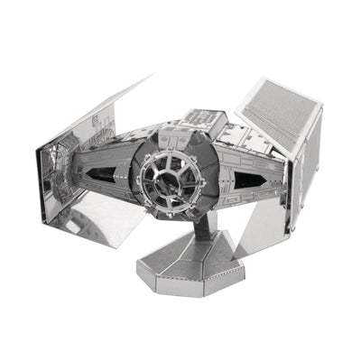 Maqueta 3D Metal Fascinations Star Wars Darth Vader Tie Fighter Assembly Without Glue Ni Soldadura — image 1