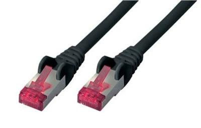 Shiverpeaks RJ45/RJ45 CAT.6A 10M Network Cable Black S/FTP (s-STP) — image 1