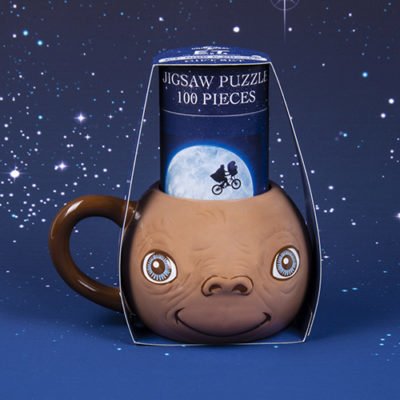 Mug And Puzzle, Brown 15CM