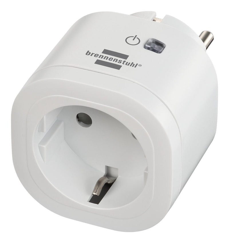 Brennenstuhl Plug Wi-Fi Connect Wa 3600 XS02 White Control Voice Temporizador, Aplicación 1294850100